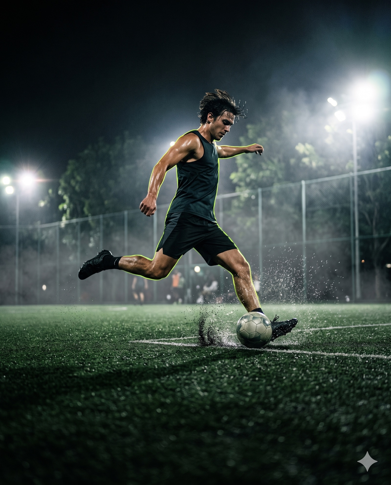 Futbol sahası